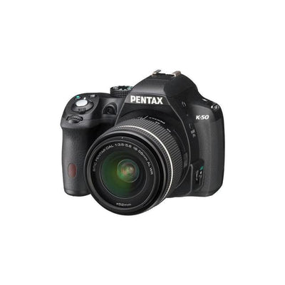 Réflex K50 - Preto + Pentax 18-55mm f/3.5-5.6 WR f/3.5-5.6