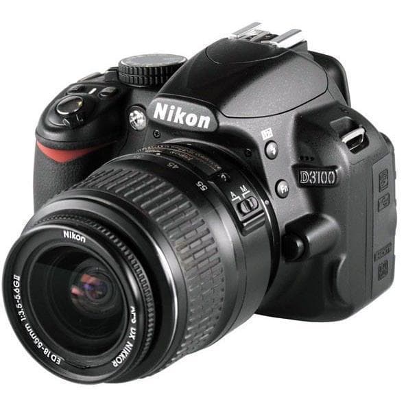 DSLR D5100 - Preto + Nikon AF-S DX Nikkor 18-55 mm f/3.5-5.6G II ED f/3.5-5.6G · imagem principal