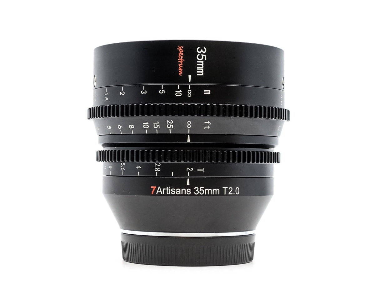 7Artisans 35mm T2.0 Spectrum - Sony FE Fit · imagem principal