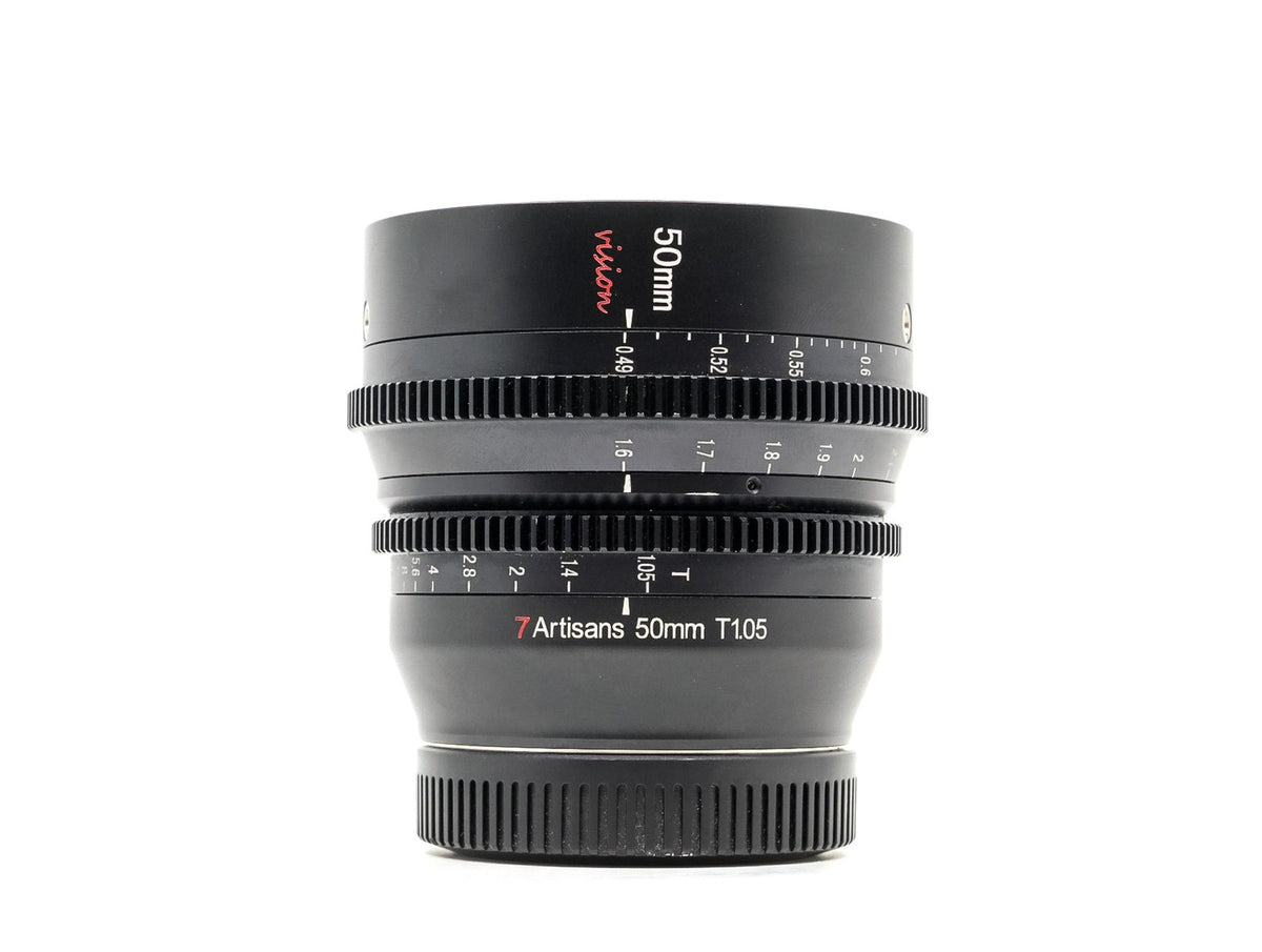 7Artisans 50mm T1.05 Vision - Canon RF Fit · imagem principal