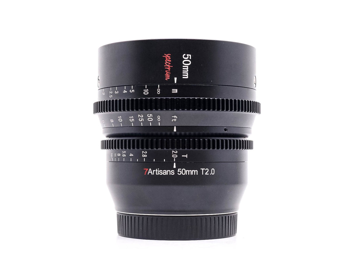 7Artisans 50mm T2.0 Spectrum - Nikon Z Fit · imagem principal