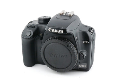 Canon EOS 1000D (Apenas Corpo) - Câmera Digital Reflex Recondicionada (Preto)