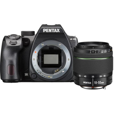 Réflex K-5 - Preto + Pentax Smc Pentax-DAL 18-55mm f/3.5-5.6 AL WR f/3.5-5.6
