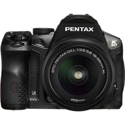 Reflex K-30 - Preto + Pentax smc Pentax-DAL 18-55mm f/3.5-5.6 AL f/3.5-5.6