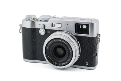 Fujifilm X100T - Câmera compacta de 16.3 MP (Sensor X-Trans CMOS II, processador EXR II, Tela de 3", vídeo Full HD, WiFi, Distância Focal Fixa f/2 de 23 mm), Preto