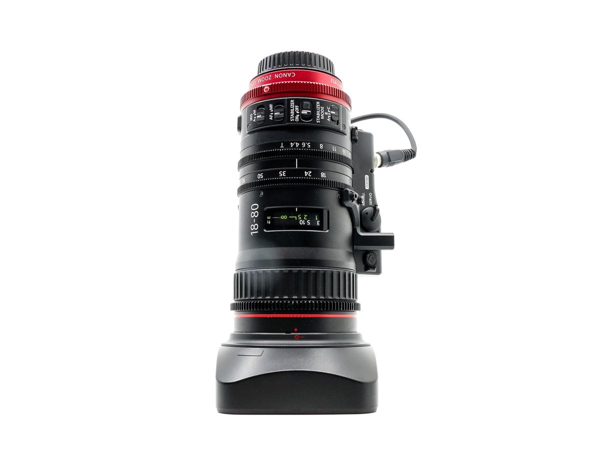 Canon CN-E 18-80mm T4.4 - Montagem EF · imagem principal