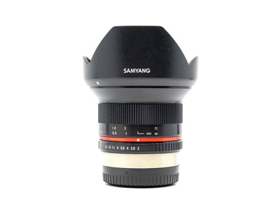 Samyang 12mm f/2 NCS CS - Montagem Fujifilm X