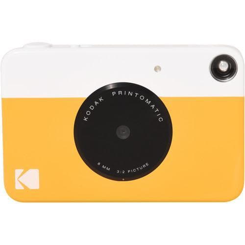 Snapshot Printomatic - Amarelo/Branco + Lente Kodak Printomatic 8mm f/2 · main image