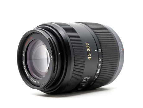 Panasonic Lumix G Vario 45-200mm f/4-5.6 Mega O.I.S. - segunda mano - excelente estado - detalle 2 de 3 - SKU 3721725 - Camer