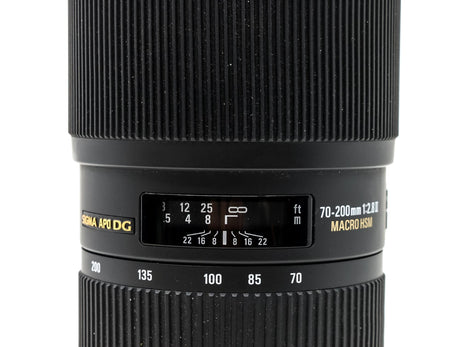 Sigma 70-200mm f/2.8 EX APO DG Macro HSM II - Montagem Nikon
