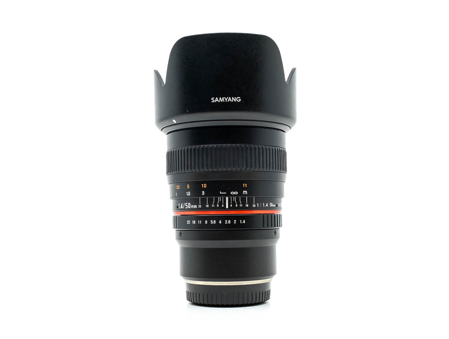 SAMYANG · Samyang 50mm f/1.4 AS UMC - Montagem Fujifilm X
