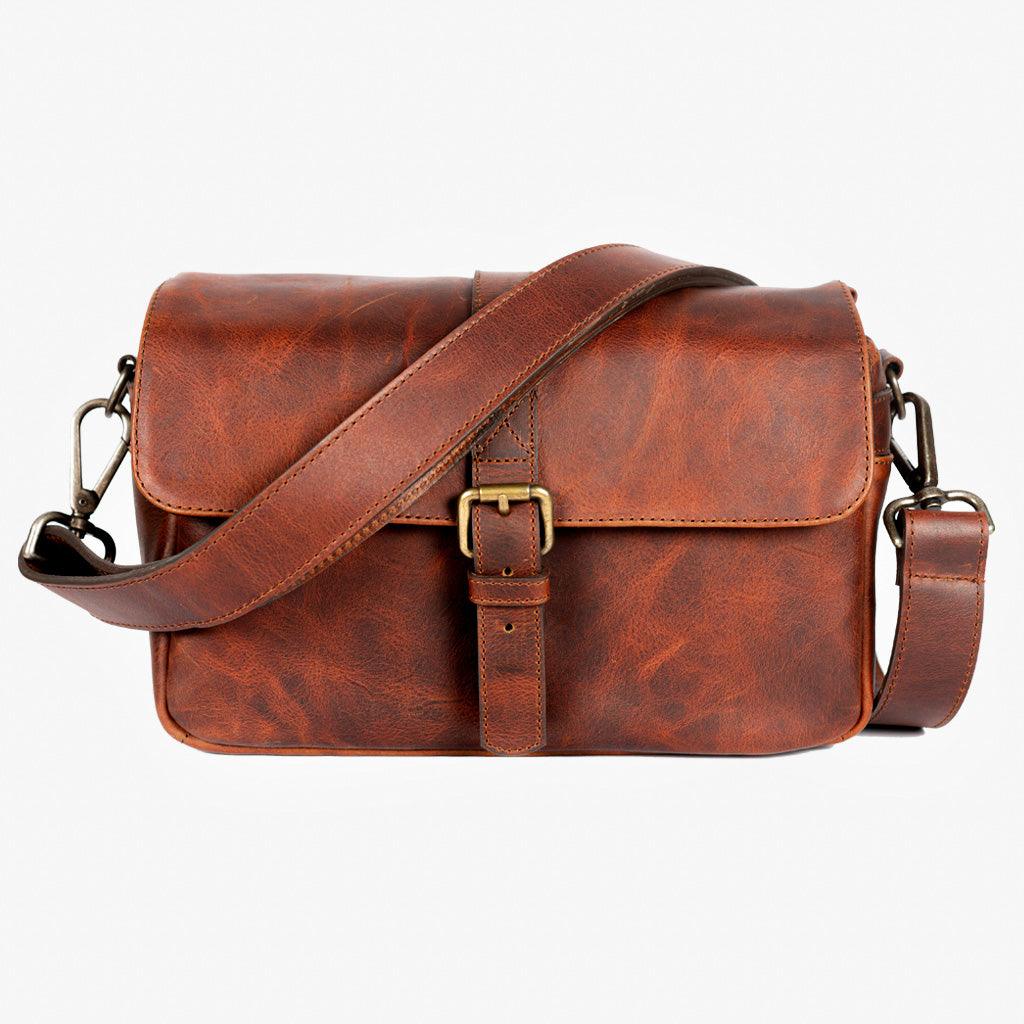 **Bolsa para Câmera em Couro Cognac Paris | Camera Market** · imagem principal