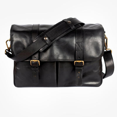 **Bolsa para Câmera Roma em Couro Preto | Camera Market**