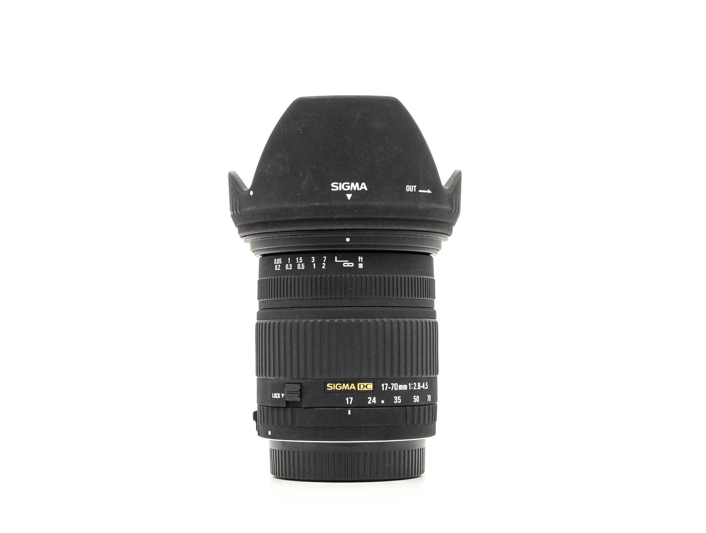 Sigma 17-70mm f/2.8-4.5 DC Macro - Montagem Sigma SA · imagem principal