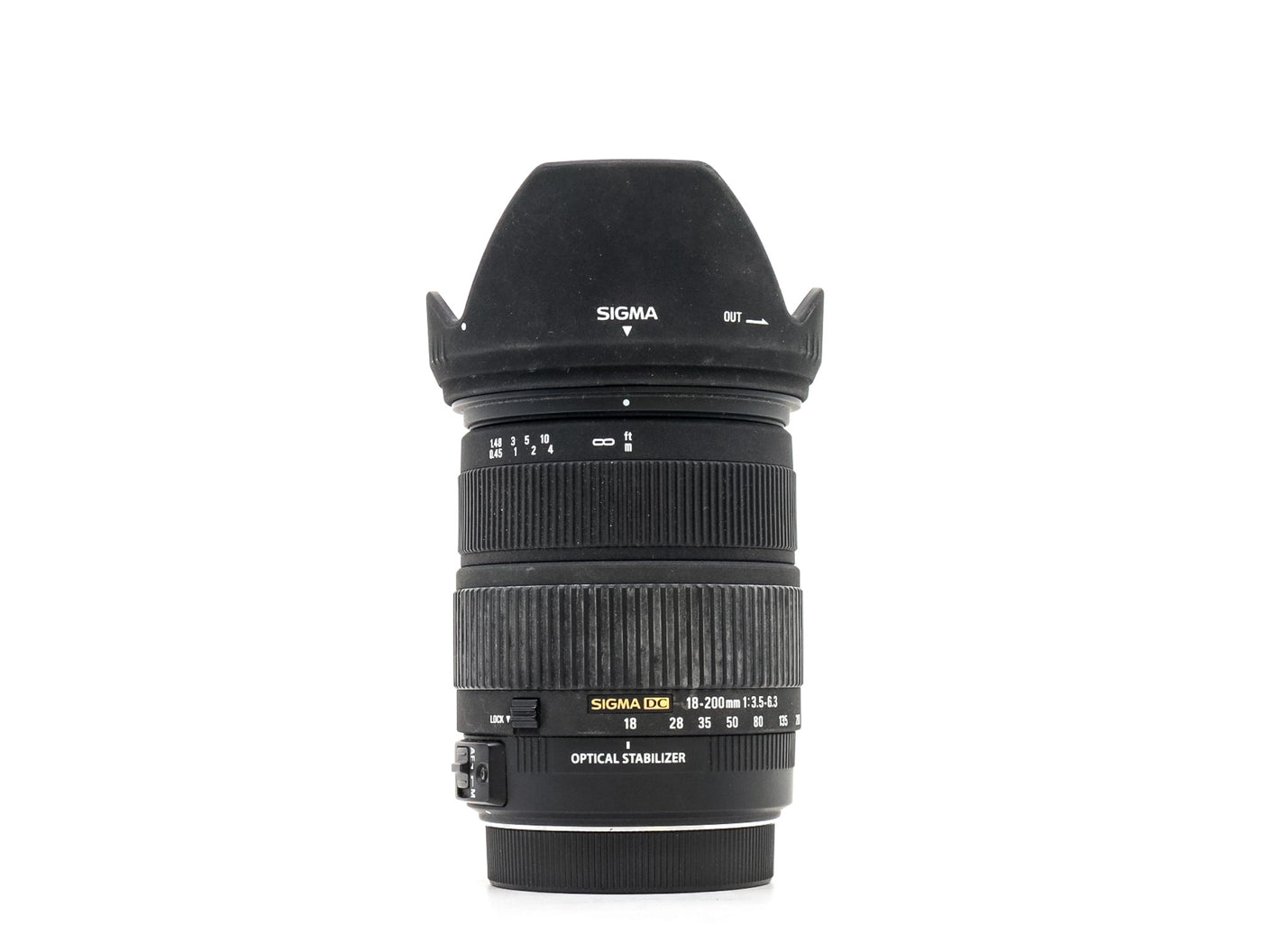 Sigma 18-200mm f/3.5-6.3 DC OS HSM - Montagem Canon EF-S · imagem principal