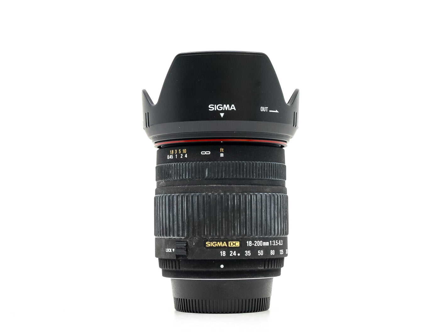 Sigma 18-200mm f/3.5-6.3 DC - Montagem Nikon · imagem principal