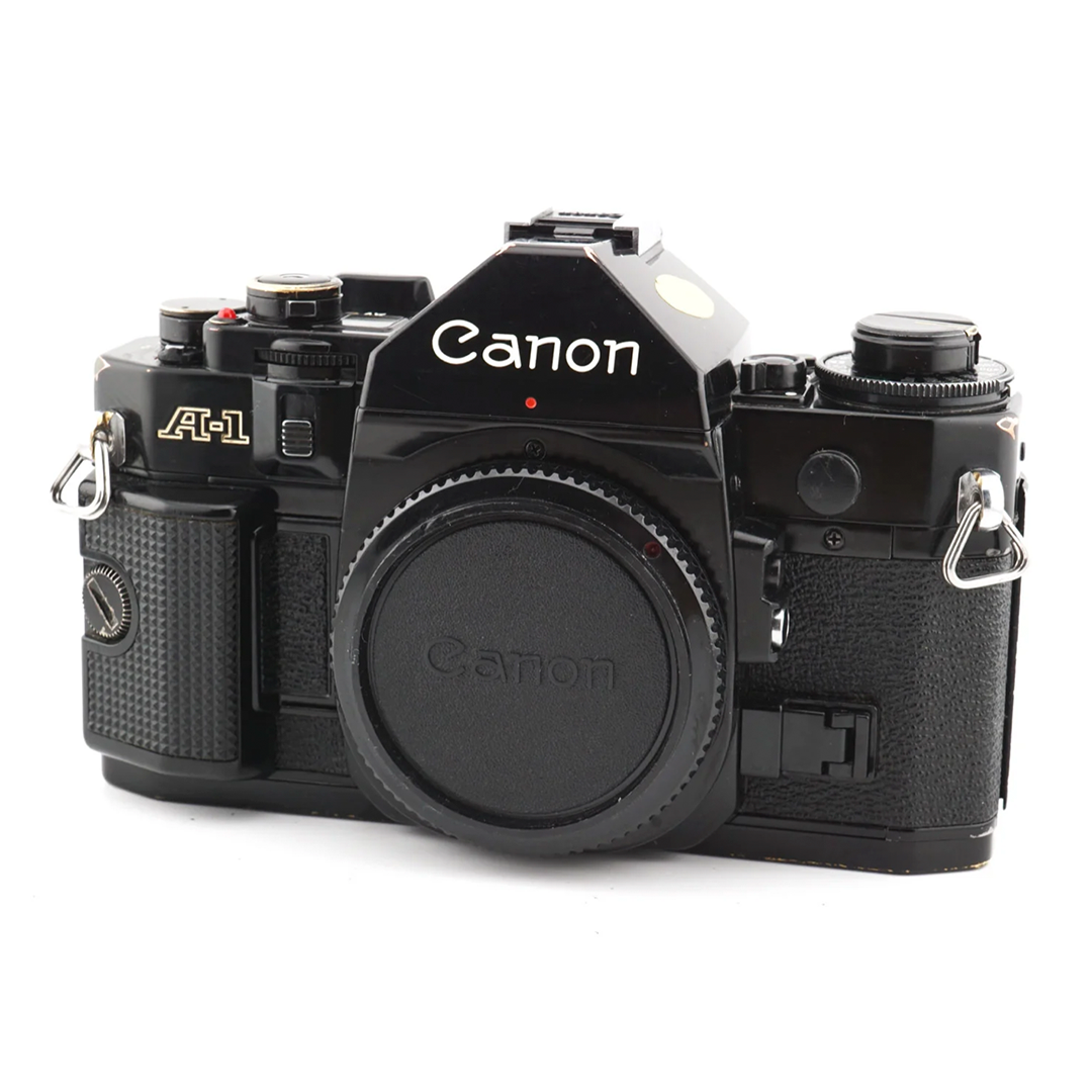 CanonA-1 カメラ Canon A-1 (Cuerpo) - Cámara Analógica Vintage de 35mm Reflex SLR