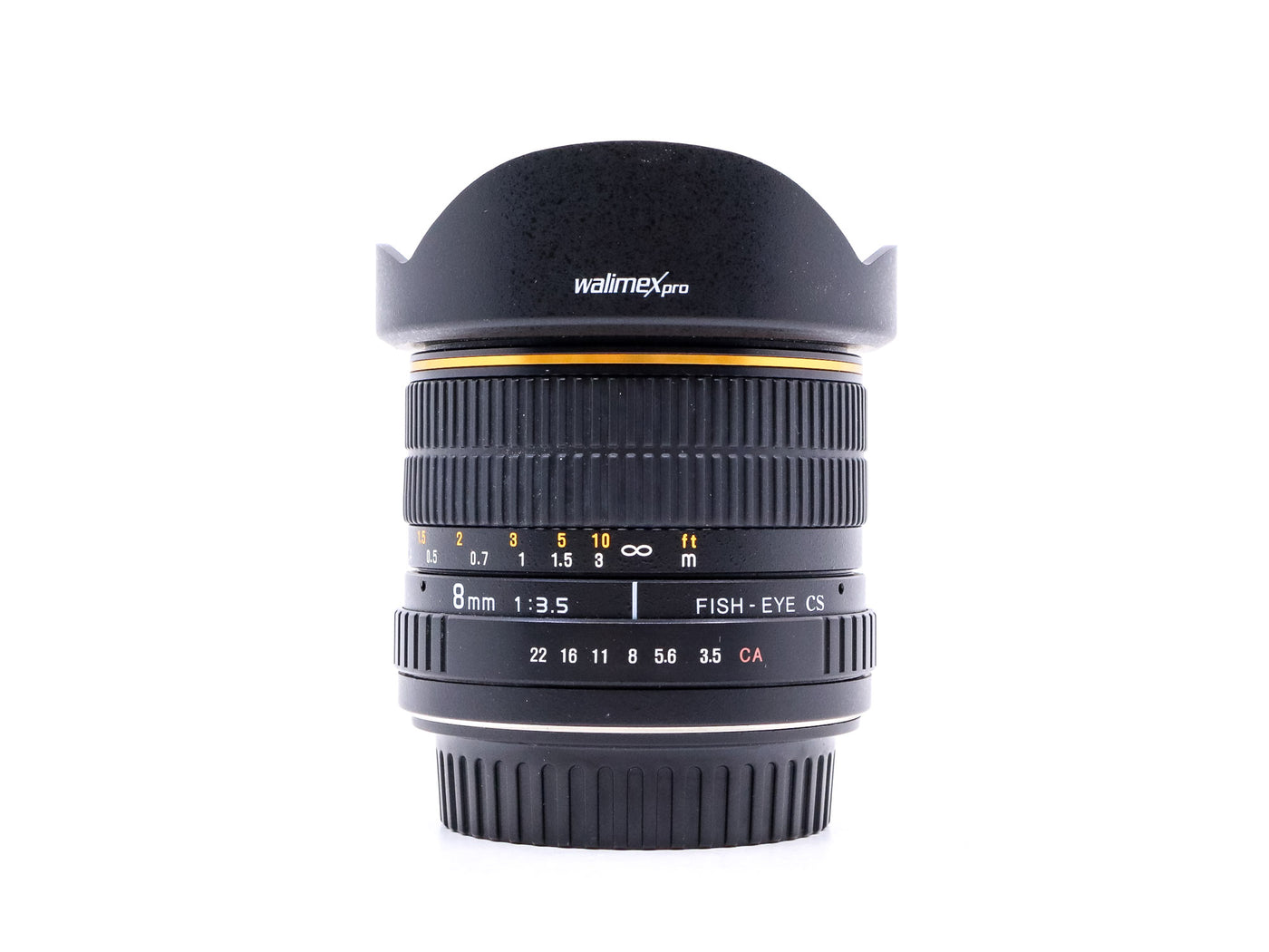 Walimex Pro 8mm f/3.5 CS Olho de Peixe - Montagem Canon EF-S · imagem principal