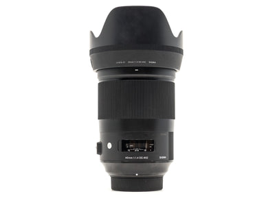 Sigma 40mm f/1.4 DG HSM ART - Montagem Nikon