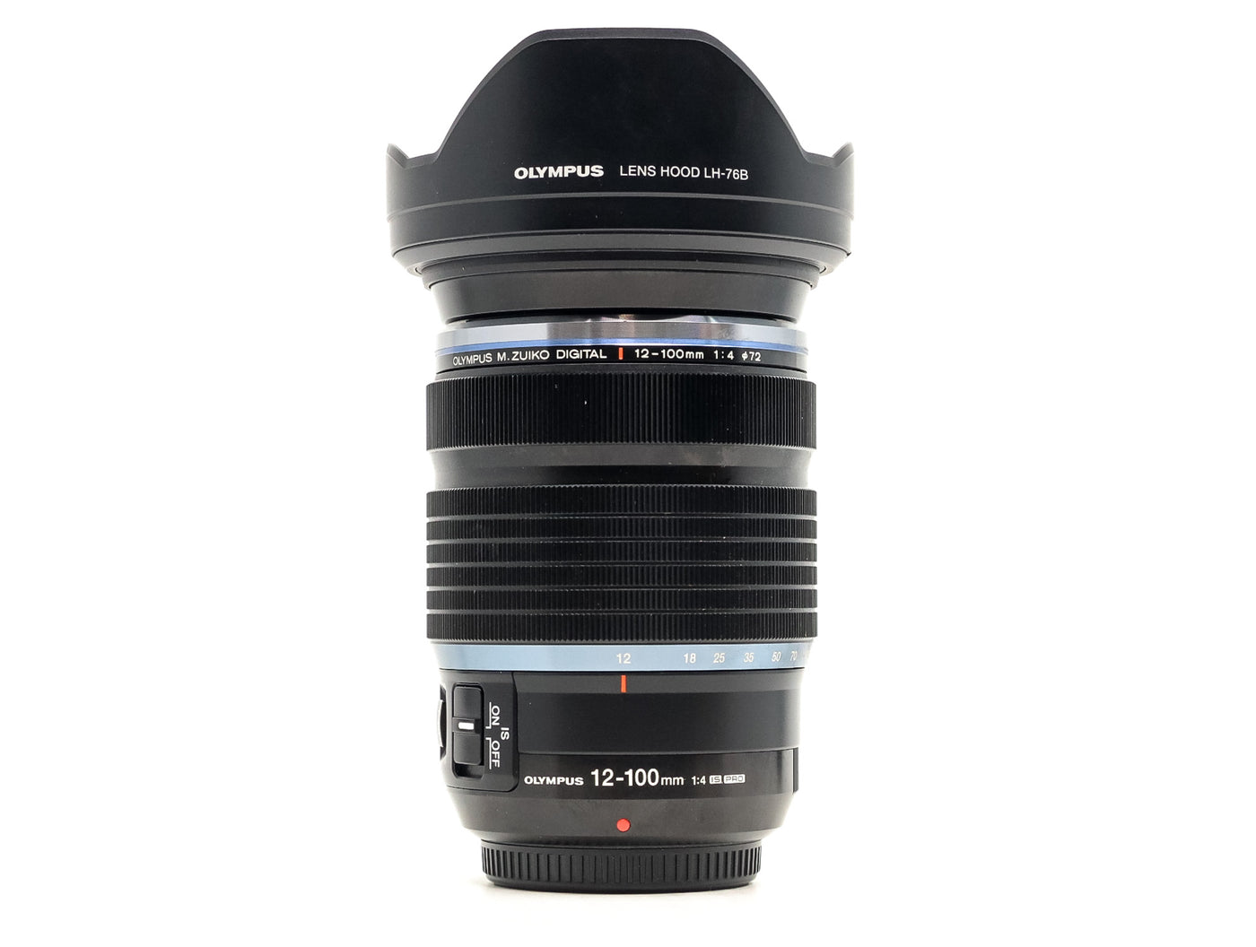 Olympus M.Zuiko Digital ED 12-100mm f/4 IS PRO · imagem principal