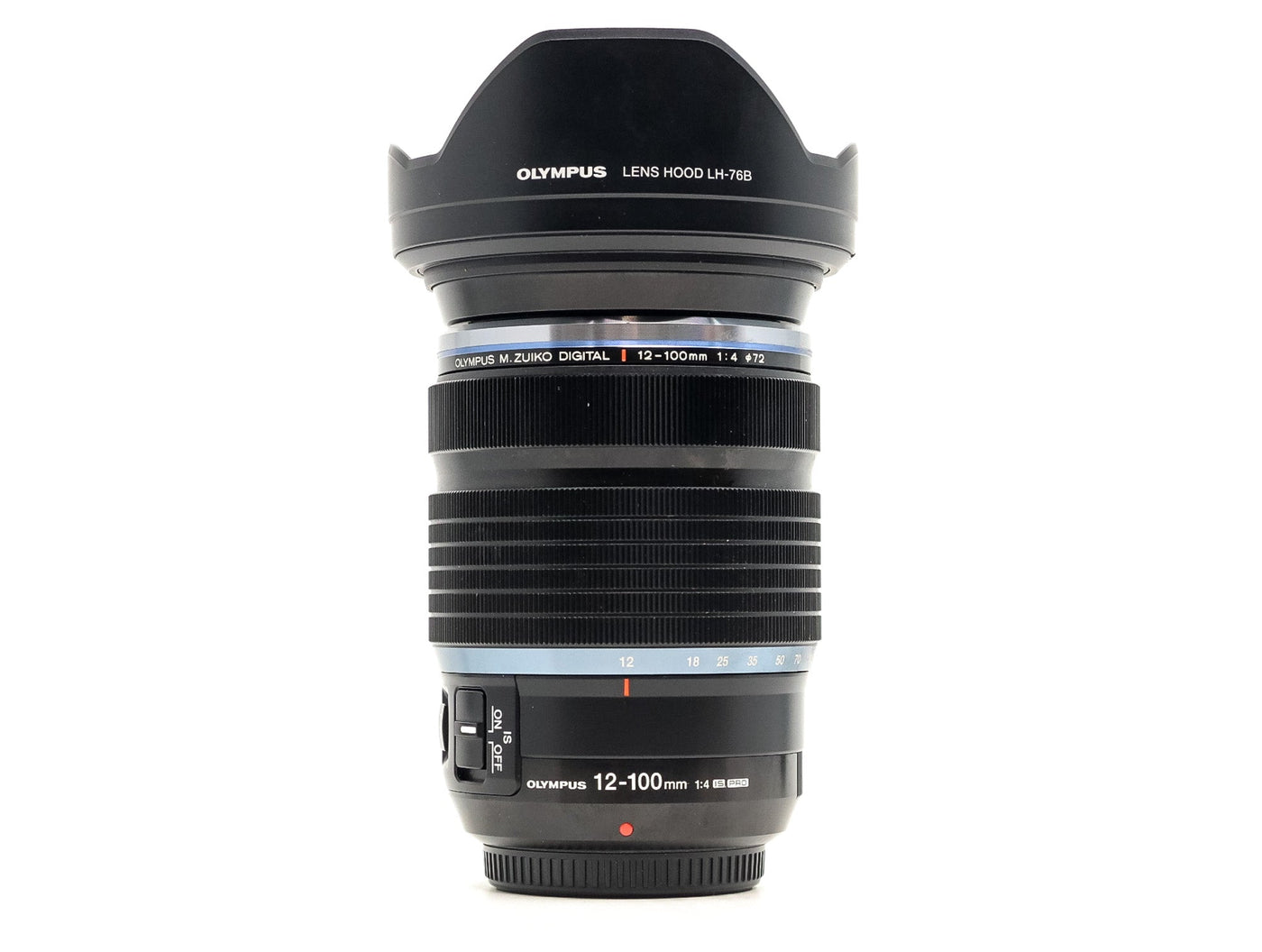 Olympus M.Zuiko Digital ED 12-100mm f/4 IS PRO · imagem principal