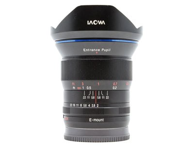 Venus Laowa 15mm f/2 Zero-D - Montagem Sony FE
