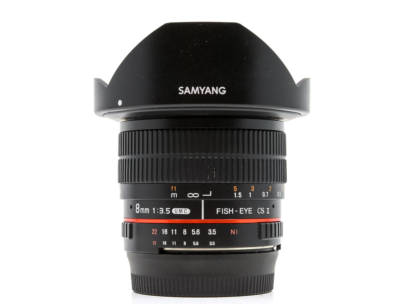 Samyang 8mm f/3.5 UMC CS II - Compatível com Micro Quatro Terços · imagem principal