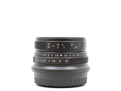 7Artisans 25mm f/1.8 - Compatível com Fujifilm X