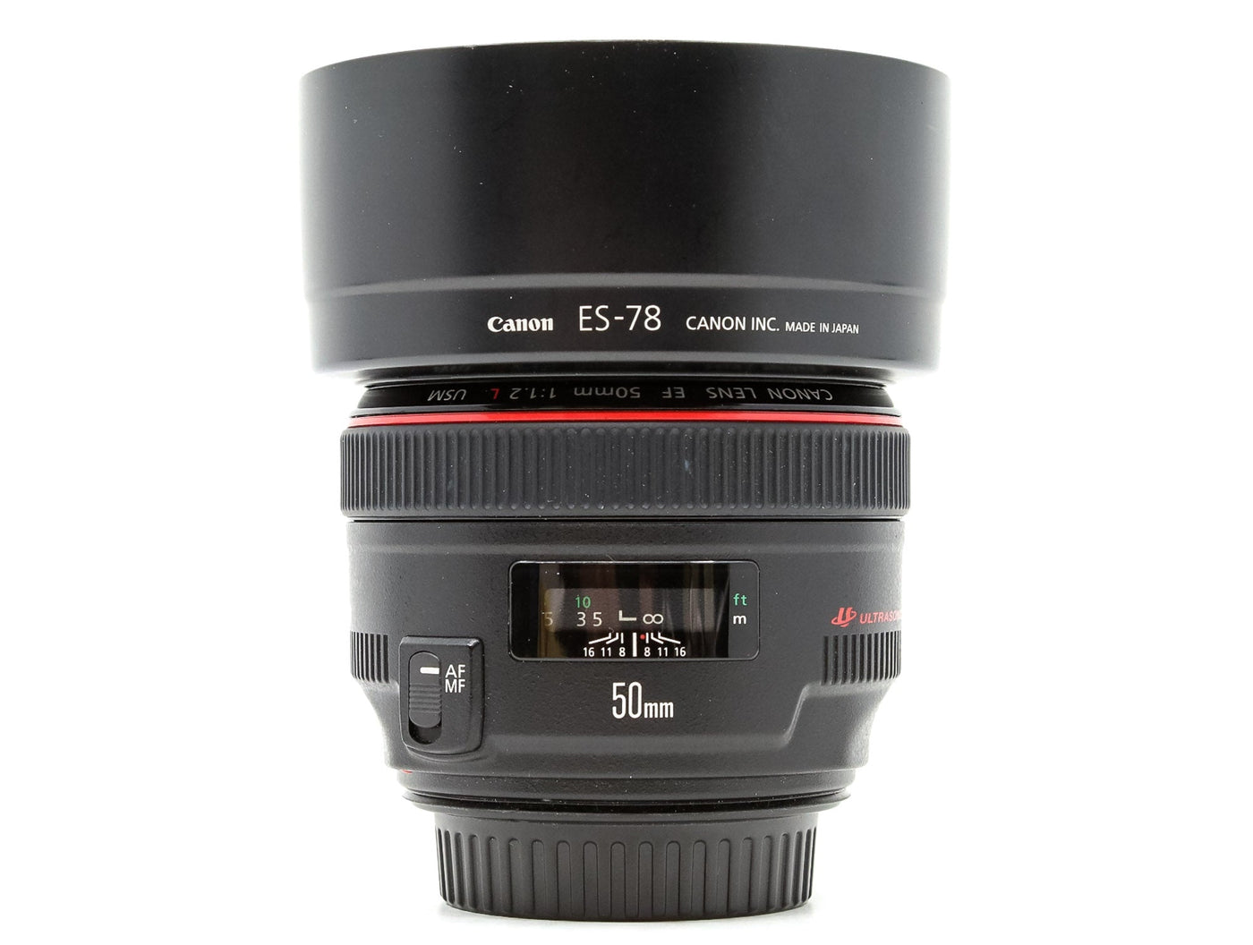 Canon EF 50mm f/1.2 L USM · imagem principal