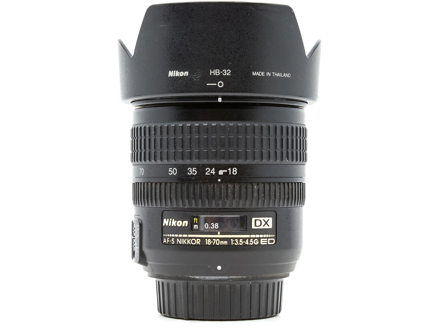 Nikon AF-S DX Nikkor 18-70mm f/3.5-4.5G IF-ED · imagem principal