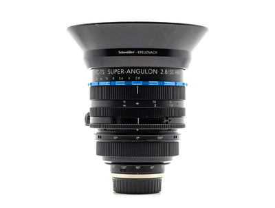 Schneider PC-TS Super Angulon 50mm f/2.8 - Montagem Nikon