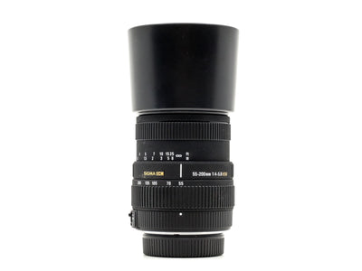 Sigma 55-200mm f/4-5.6 DC HSM - Montagem Nikon