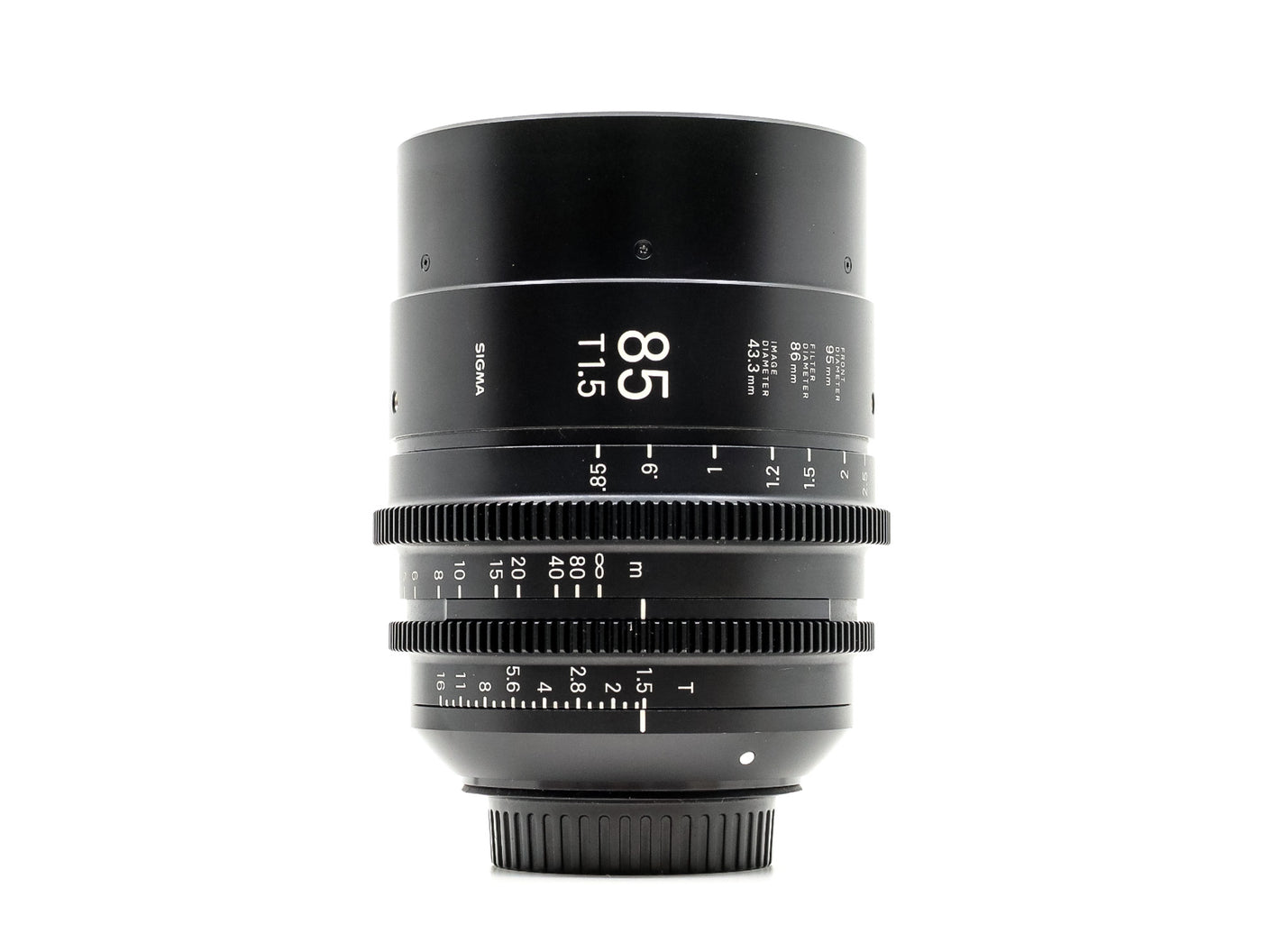 Sigma 85mm T1.5 FF - Montagem Canon EF · imagem principal