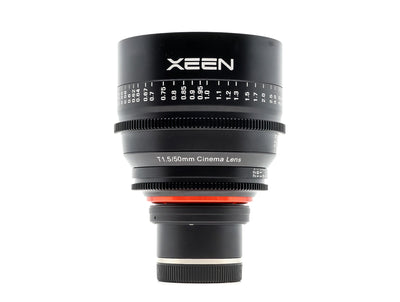 Samyang XEEN 50mm T1.5 - Montagem Sony E