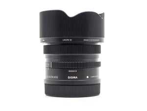 Sigma 24mm f/3.5 DG DN Contemporary - L Fit 