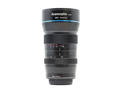 Sirui 24mm f/2.8 1.33x Anamórfico - Montagem Micro Quatro Terços