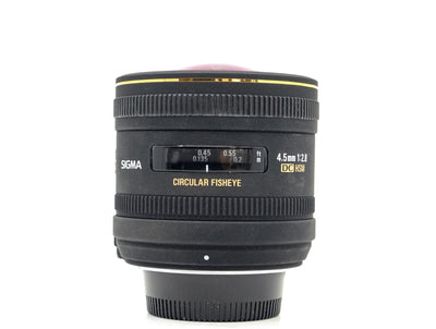 Sigma 4.5mm Olho de Peixe f/2.8 EX DC HSM - Montagem Nikon