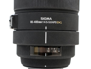 Sigma 80-400mm f/4.5-5.6 EX APO DG OS - Nikon Fit