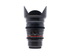 Walimex Pro 24mm f/1.5 VDSLR - Micro Four Thirds Fit