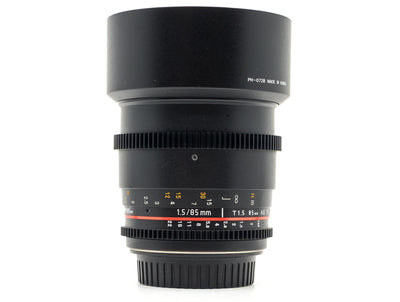 Walimex Pro 85mm T1.5 - Montagem Canon EF