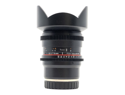 Samyang 14mm T3.1 ED AS IF UMC - Montagem Sony FE