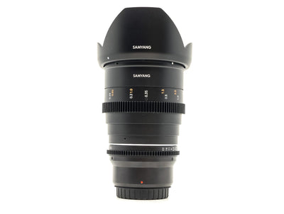 Samyang 24mm T1.5 Cine VDSLR MK2 - Montagem Sony FE