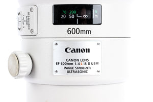 Canon EF 600mm f/4 L IS II USM