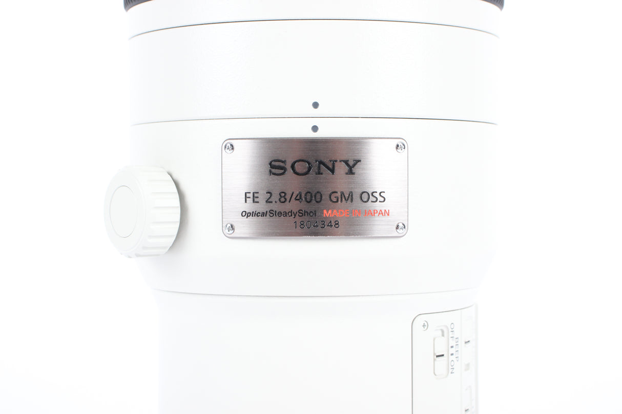 Sony FE 400mm f/2.8 GM OSS