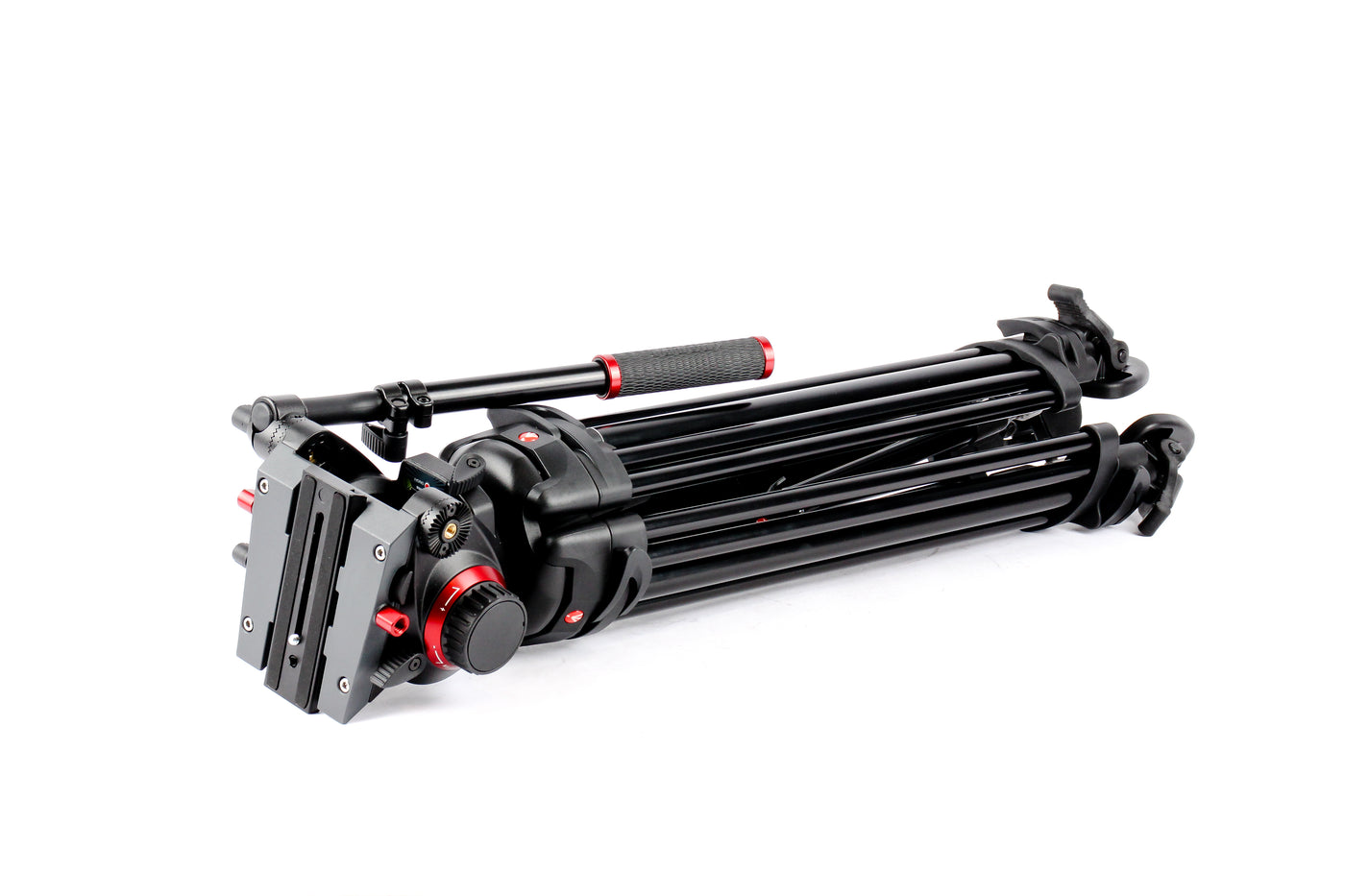 Manfrotto 504HD Cabeça & Tripé de Alumínio 546GB de 2 Estágios · imagem principal