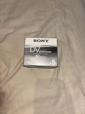 SONYDV premium DIGITAL VIDEO CASSETTE 60 min/LP:904add2db3-a472-4da7-a0a1-3d421a39a9e0