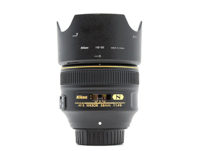 Compre Nikon AF-S Nikkor 58mm f/1.4G | Camera Market