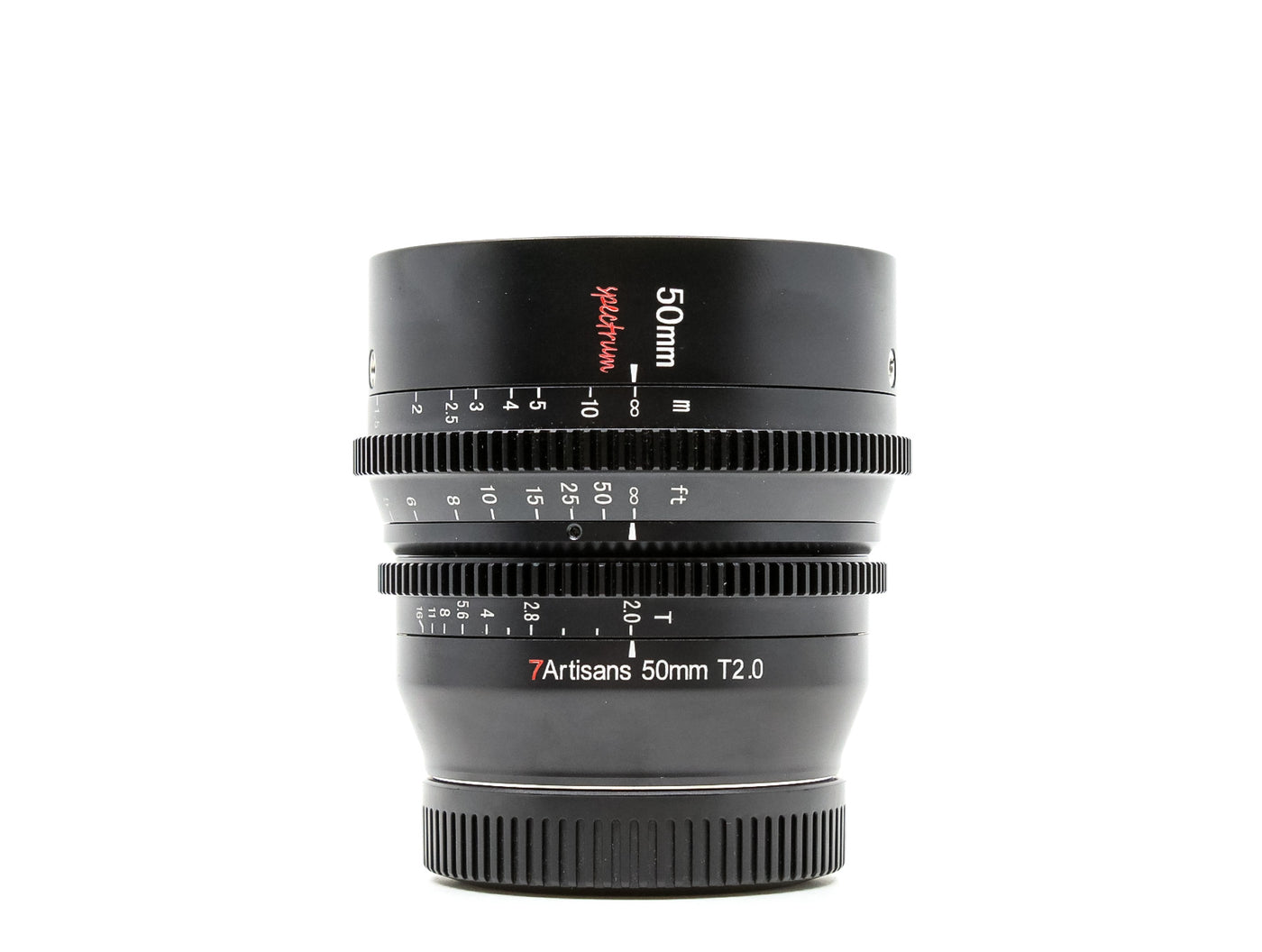 7Artisans 50mm T2.0 Spectrum - Montagem Canon RF · imagem principal