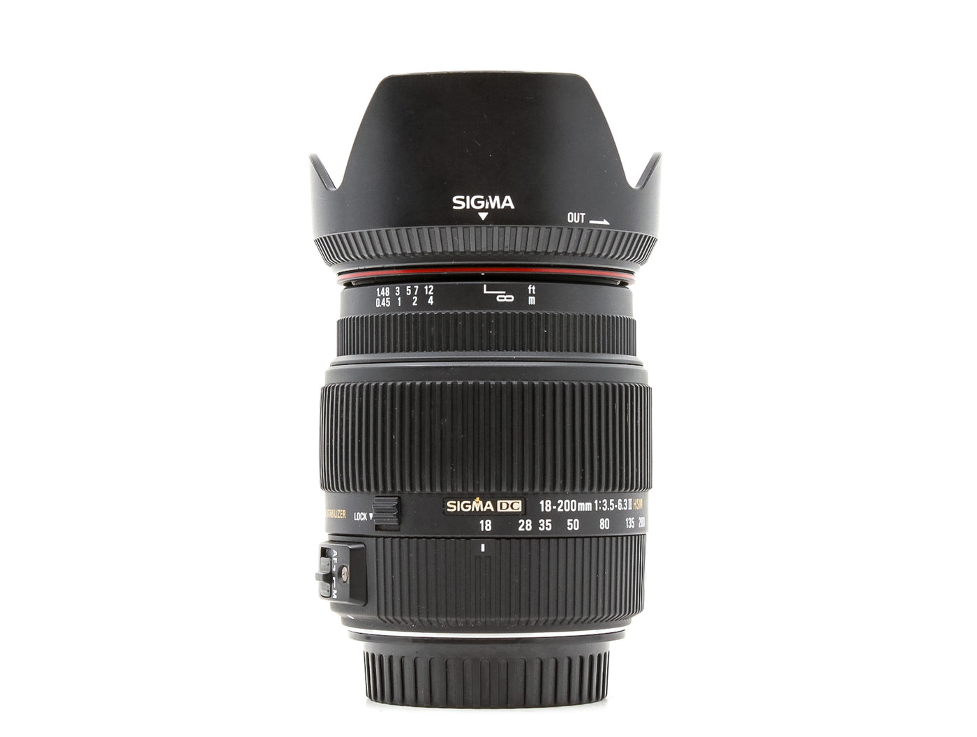 Sigma 18-200mm f/3.5-6.3 DC OS HSM II - Montagem Canon EF-S · imagem principal