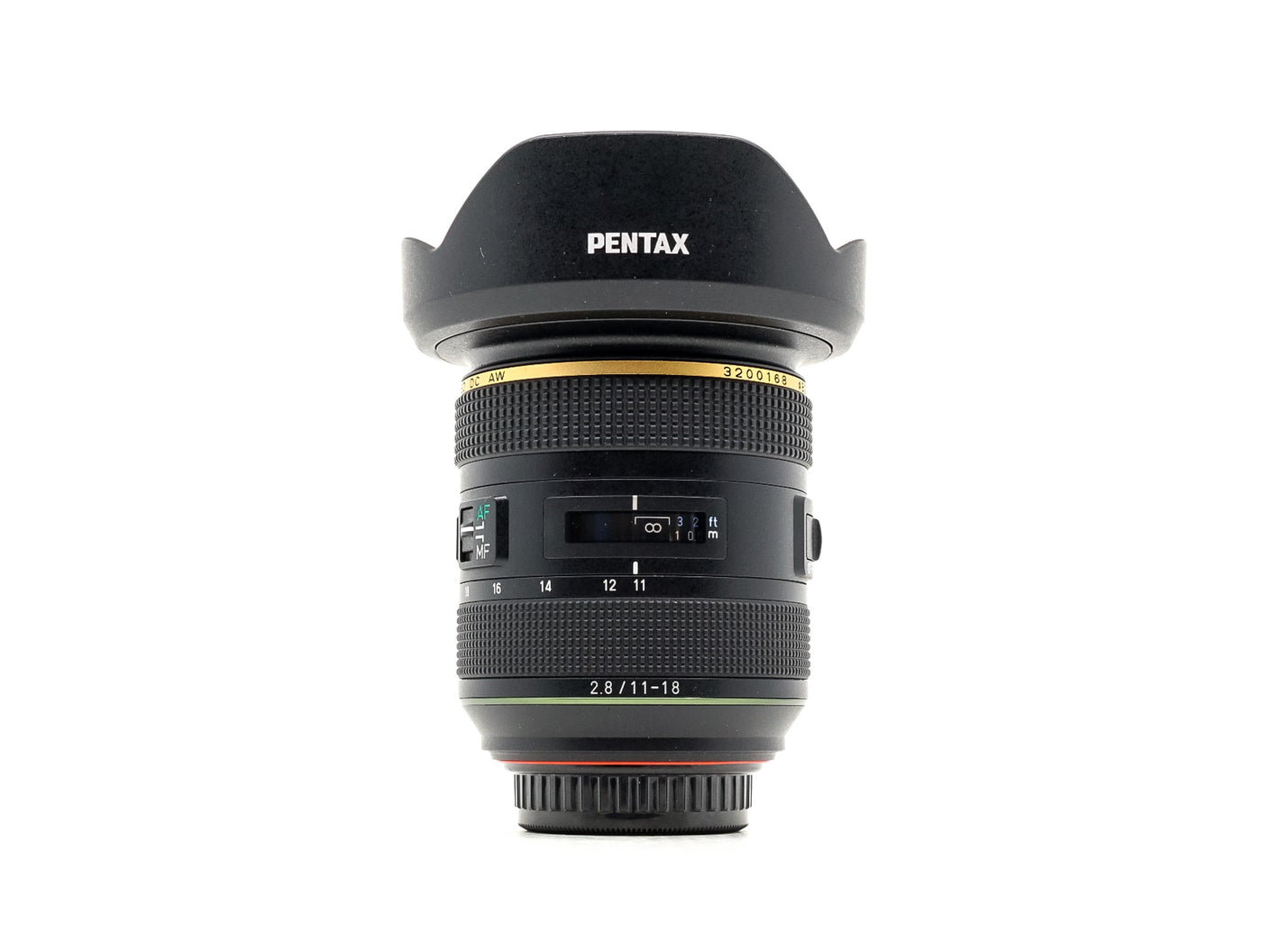Pentax HD Pentax-DA 11-18mm f/2.8 ED DC AW · main image